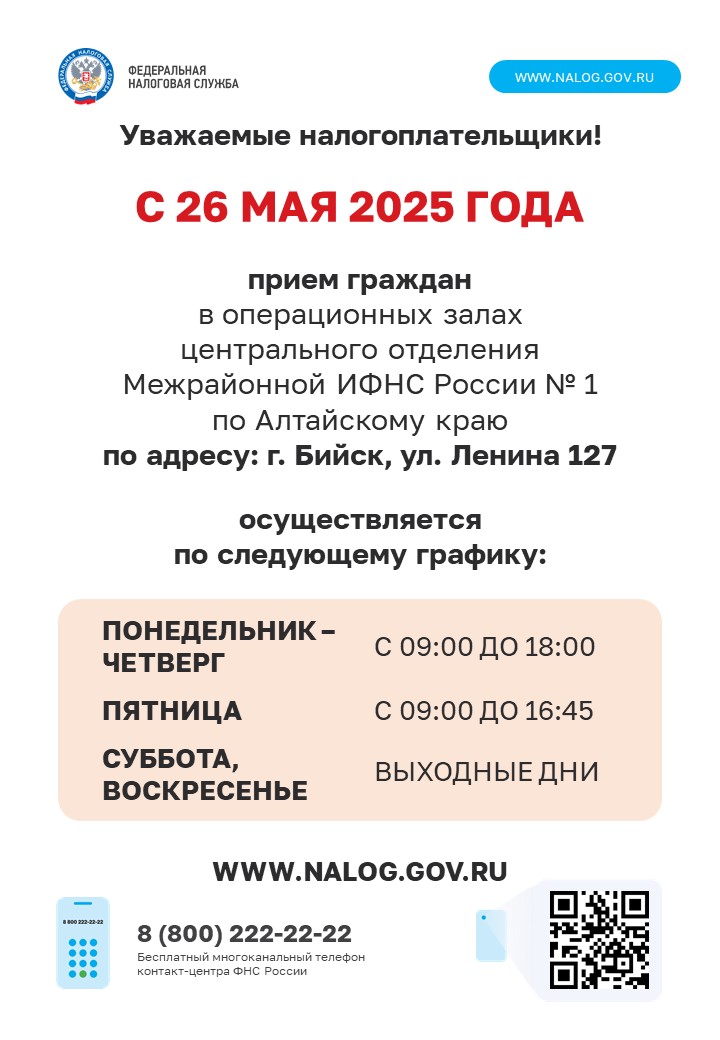 Изменение режима работы..